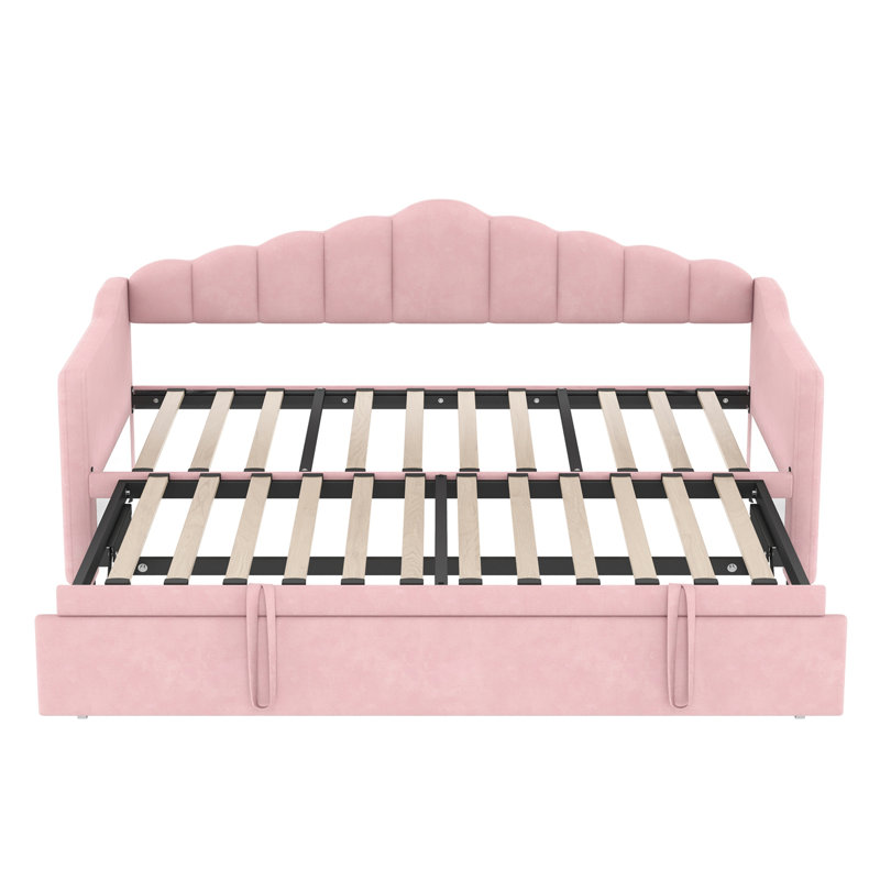 Lit de jour tapissier, Rose
