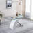 Stylish Dining Room Table with Luxury Glass Top-1363307600