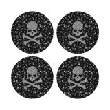 Vegan Leather Round Placemats