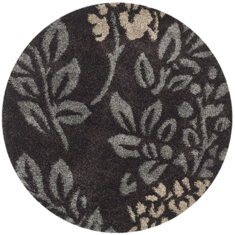 Chanhassen Shag Performance Floral Rug