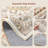     Adona Soft Washable Medallion Vintage Floral Area Rug for Living Room Bedroom Dining Room Lobby-501214360-490045976