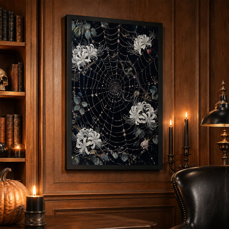 Art mural sur toile Halloween, H 18 po x l 12 po