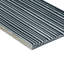 Nabi Subway 4.5x9 Fluted Ridged Crackled Glossy Glass Tile-358377047