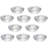 1.1'' H Glass Tabletop Tealight Holder