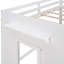 Lit mezzanine simple avec armoire et tablette-910022901