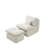 Compressed Lounge Chair With Ottoman,Modern Sofa For Small Spaces,Comfortable Upholstered Sofa For Living Room,Bedroom,Or Studio-251972427