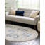 Tapis gris / ivoire / bleu Weingartner-1065789493