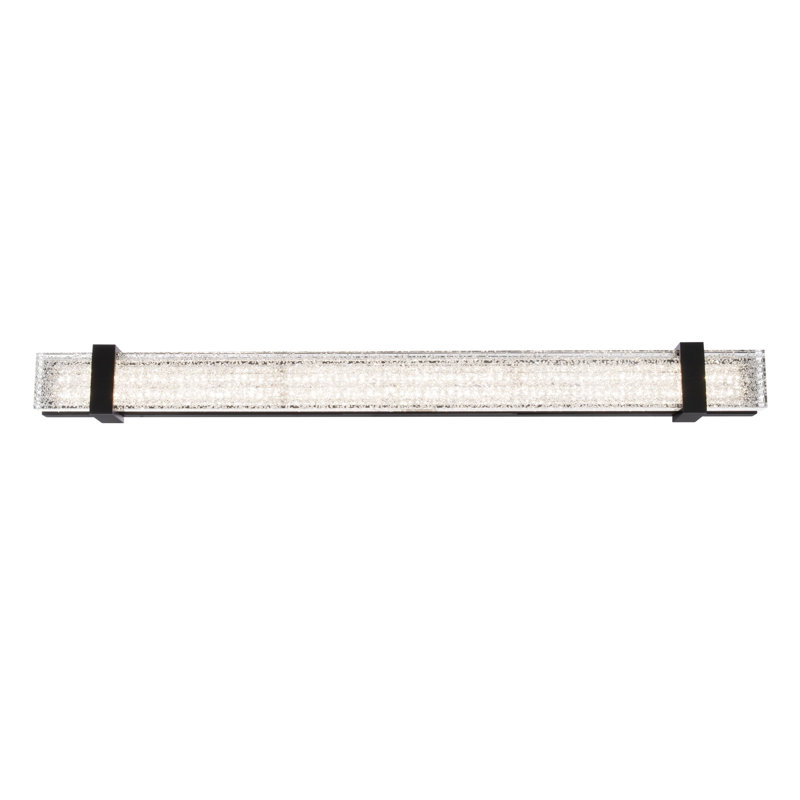 Verandah Dimmable LED Vanity Light, Black
