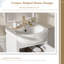 Ensemble de vanité de salle de bain de 50 cm (20 po), avec lavabo en céramique et porte à fermeture douce-1368538076