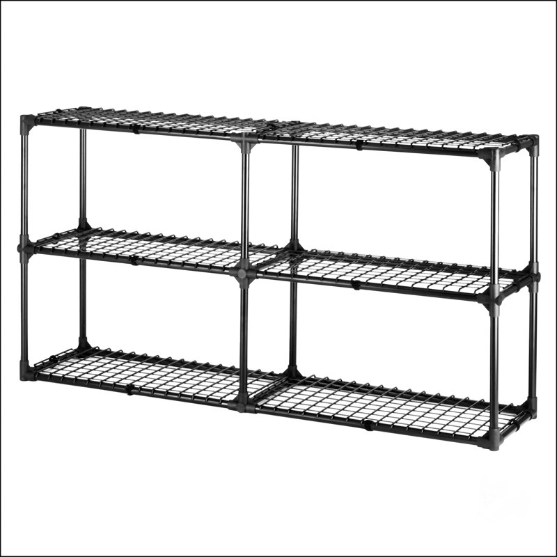 Support à 3 tablettes, (3 tablettes) H 31 po x l 57 po x P 14 po