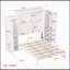 Lit escamotable Murphy avec 2 garde-robe et tablette de rangement, cadre de lit plateforme pliable multifonctionnel pour chambre d'amis, chambre à coucher, blanc