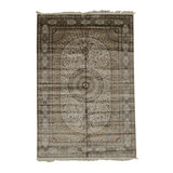 Hand Woven Silk Oriental Area Rug