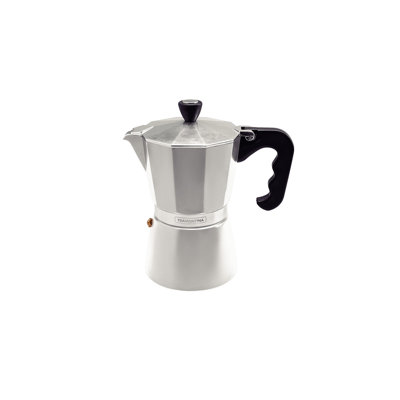 Tramontina Italian Espresso Pot 320ml (Silver)