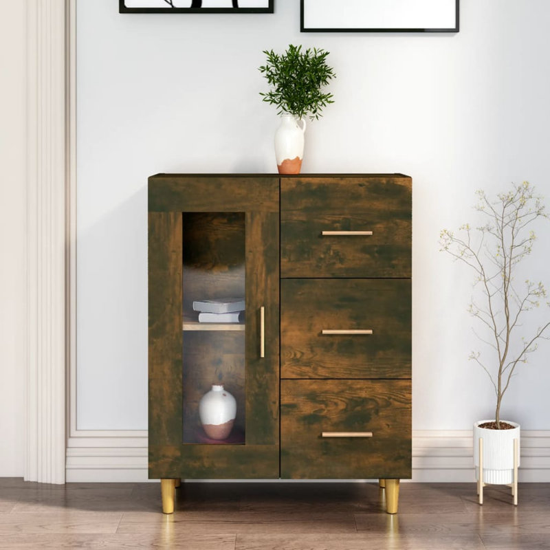 Jimiya Accent Chest, Smoked Oak