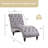 Velvet Upholstered Tufted Chaise Lounge-1945639923