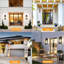 Appliques murales d'extérieur du crépuscule à l'aube, luminaires d'extérieur imperméables et antirouille, applique murale moderne pour le porche avant noir mat pour le garage de la maison, ampoule incluse