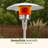 Stainless Steel Propane Patio Heater
