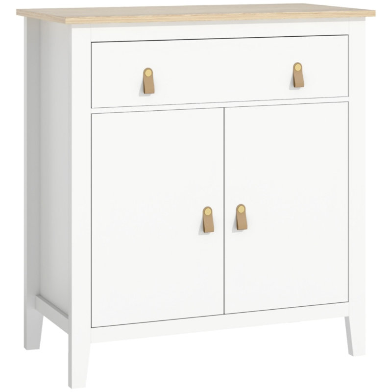 80cm Sideboard, White