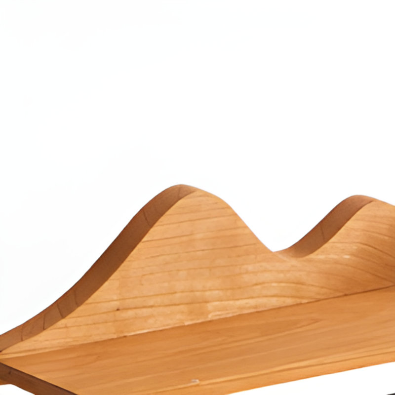 Wall Mounted Shelves, Wall Mounted Storage Shelves, And Storage Racks For Storing Items, Medium Yellow Wood