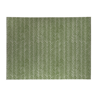 Chevron Block Low Profile Kitchen Mat