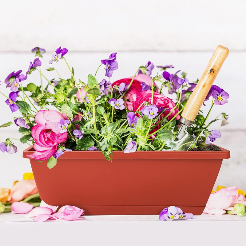 12-pack 17" Window Box Planters