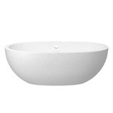 Avalon NativeStone Freestanding Soaking Cement Bathtub