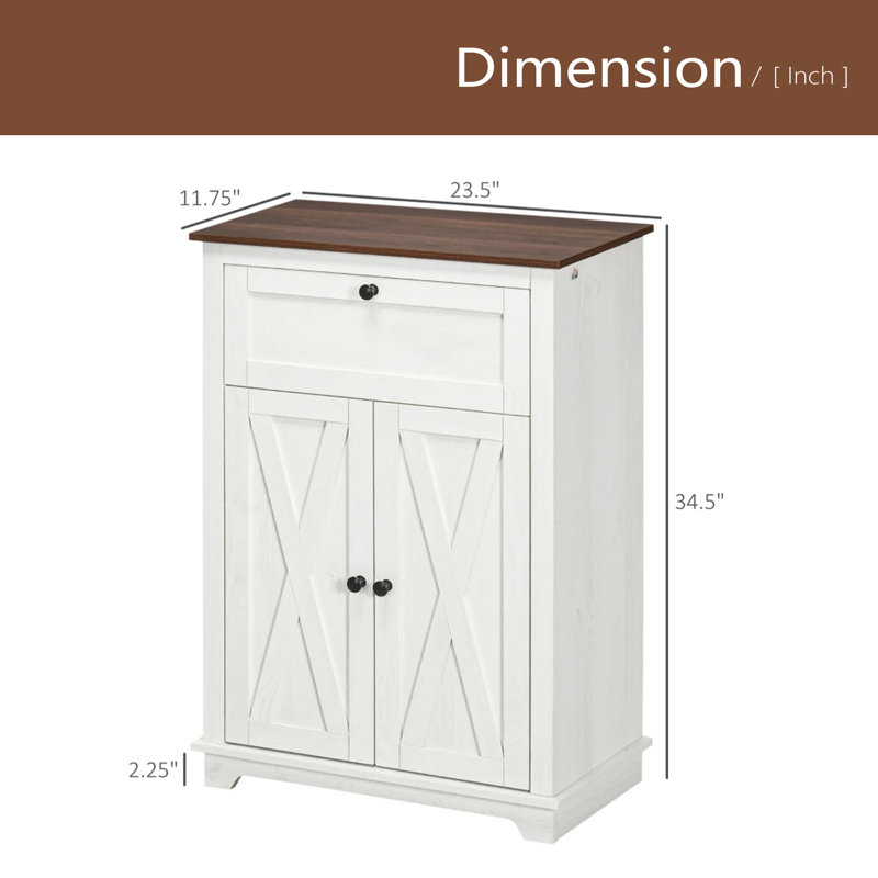 Modern Storage Cabinet,Sideboard Storage Cabinet, White