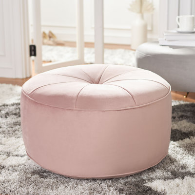 Velvet Pouf