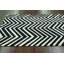Tapis chevron noir Oneil-853696952