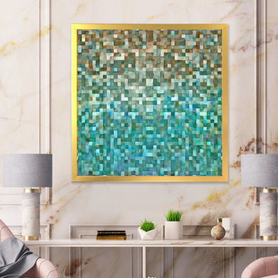« blocked abstract », reproduction d’art sur toile