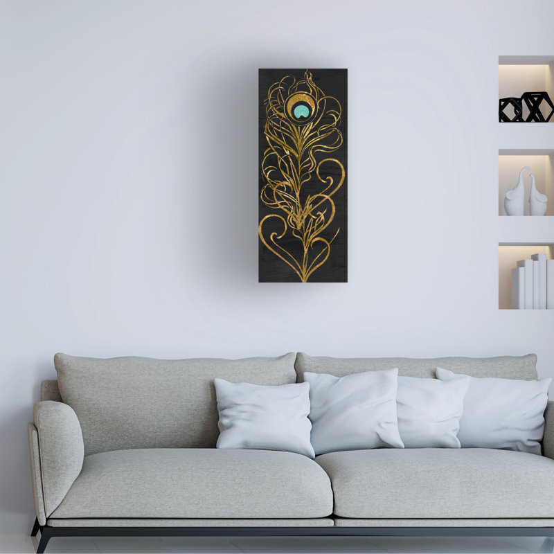 Art sur toile Sasha Of A Feather I, H 10 po x l 24 po