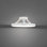 Chaucer 1 - Light LED Semi Flush Mount