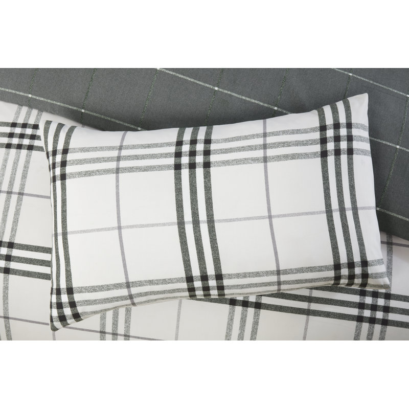 Rauchtown Polyester Bedding with Pillowcases Included, Double - 2 Standard Pillowcases, Grey