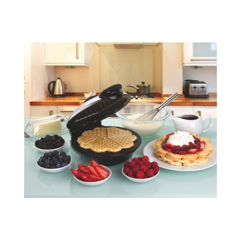 Euro Cuisine 8'' Heart Waffle Maker
