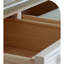 Commode d'appoint crème de style américain minimaliste