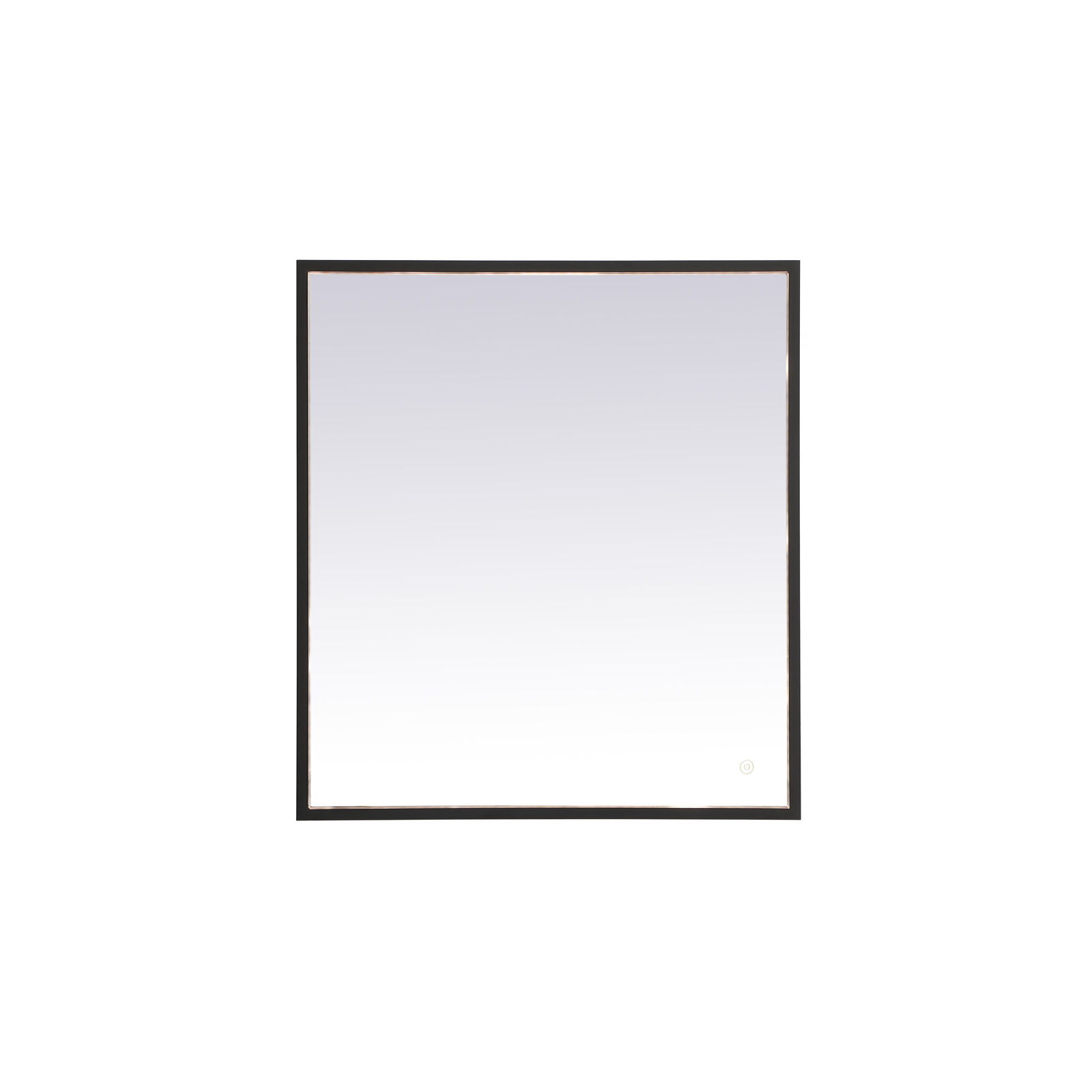 Piche 72" Mirror, Black, 27" x 30"