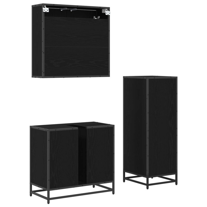 Bathroom Furniture Suite, Black