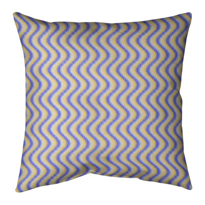 Wavy Stripe Throw Pillow