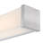 15 Watt LED Indoor Vanity Lighting, Color Temperature Selection, Brushed Nickel, Frosted Acrylic