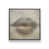 Cadre flottant en chrome poli