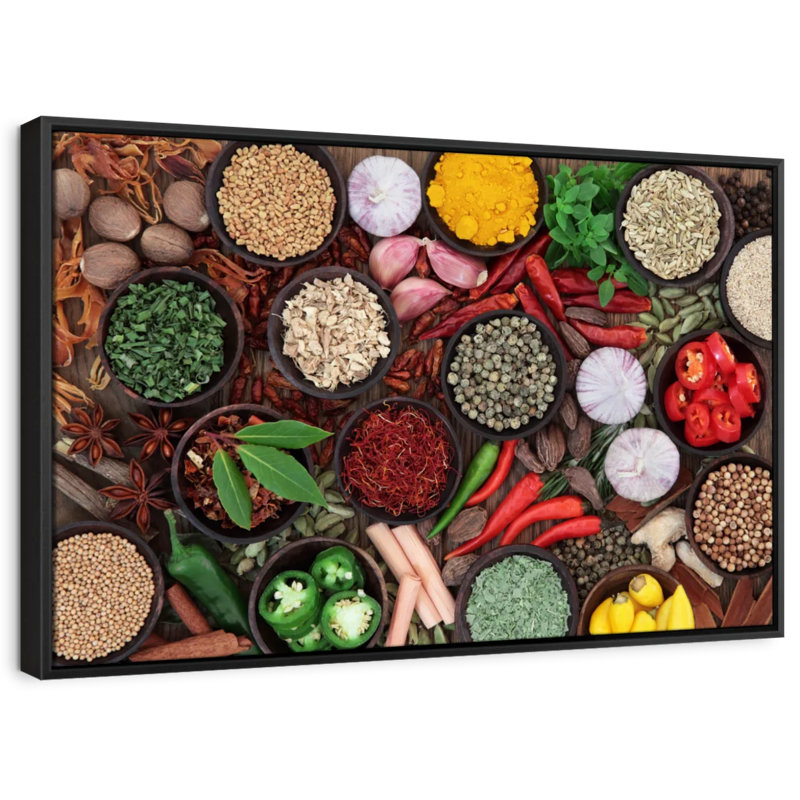" Fresh Spices ", 37" H x 25" W