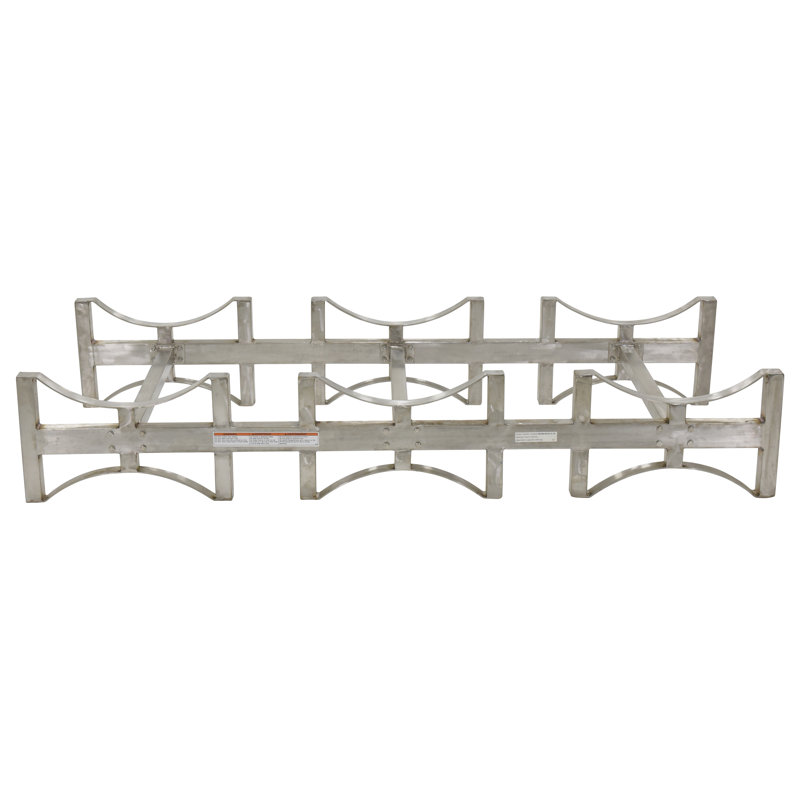 Étagère de rangement H 12,75 po x l 71,5 po Nido, Jaune