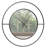 Cleodaus 35.75 Inch Mirror Wall Clock