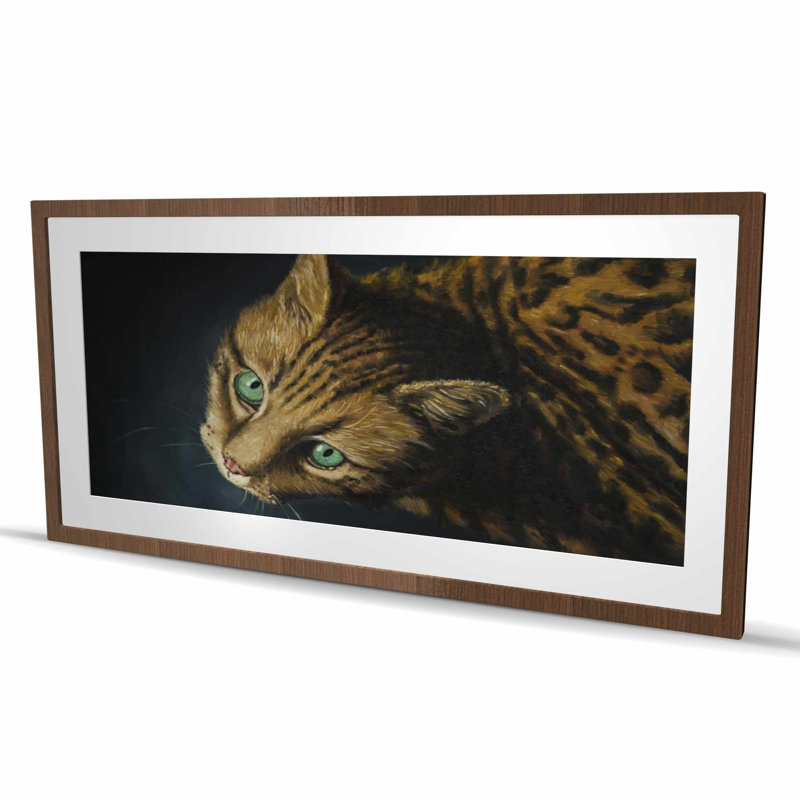 Imprimé félin de chat Bengal hyperréaliste