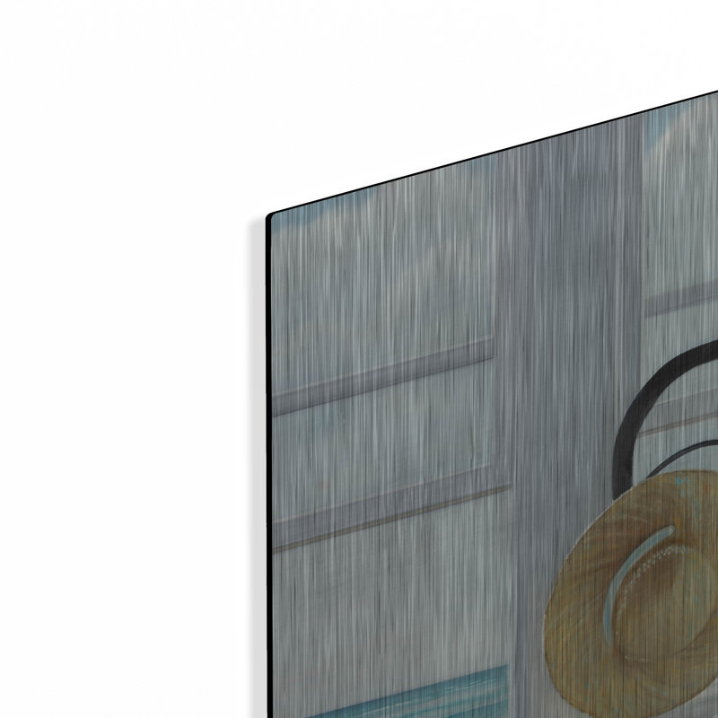 Luxe Metal Art 'Sand In The Sheets' By Karen Holli " Sand In The Sheets " by Karen Hollingsworth