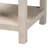 Adella Baxton Studio Dansby Modern Beige Faux Shagreen 1-Drawer End Table
