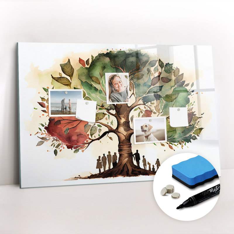 Magnetic Glass Dry Erase Board