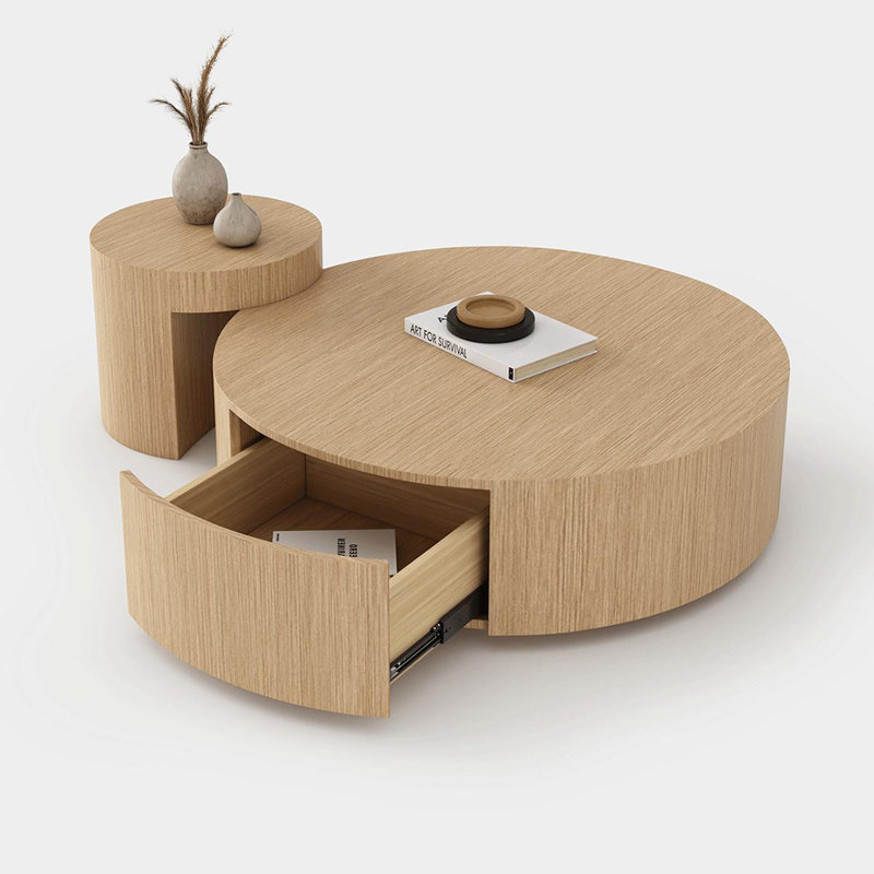 Table de bout à bûches