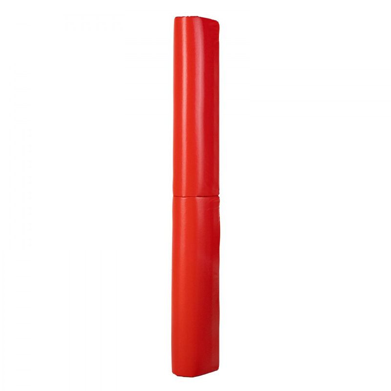 Rembourrage durable 71 "pour poteau de basketball rond de 2 x 6,3", poteau rond 4,5 x 4,5 ", Rouge