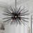 Lubow 9 - Light Single Star Pendant Llight in Black